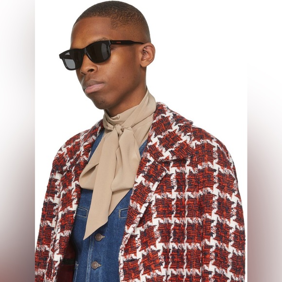 GUCCI Grey Square Men's Sunglasses
GG0824S 005 55 - Picture 6 of 16